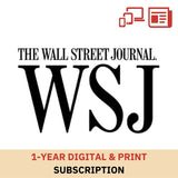 Wall Street Journal (Print & Digital) 1-Year Subscription