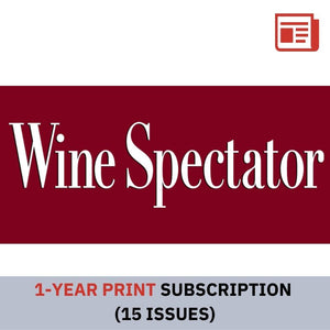 Wine Spectator Magazine (Print) 1-Year Subscription